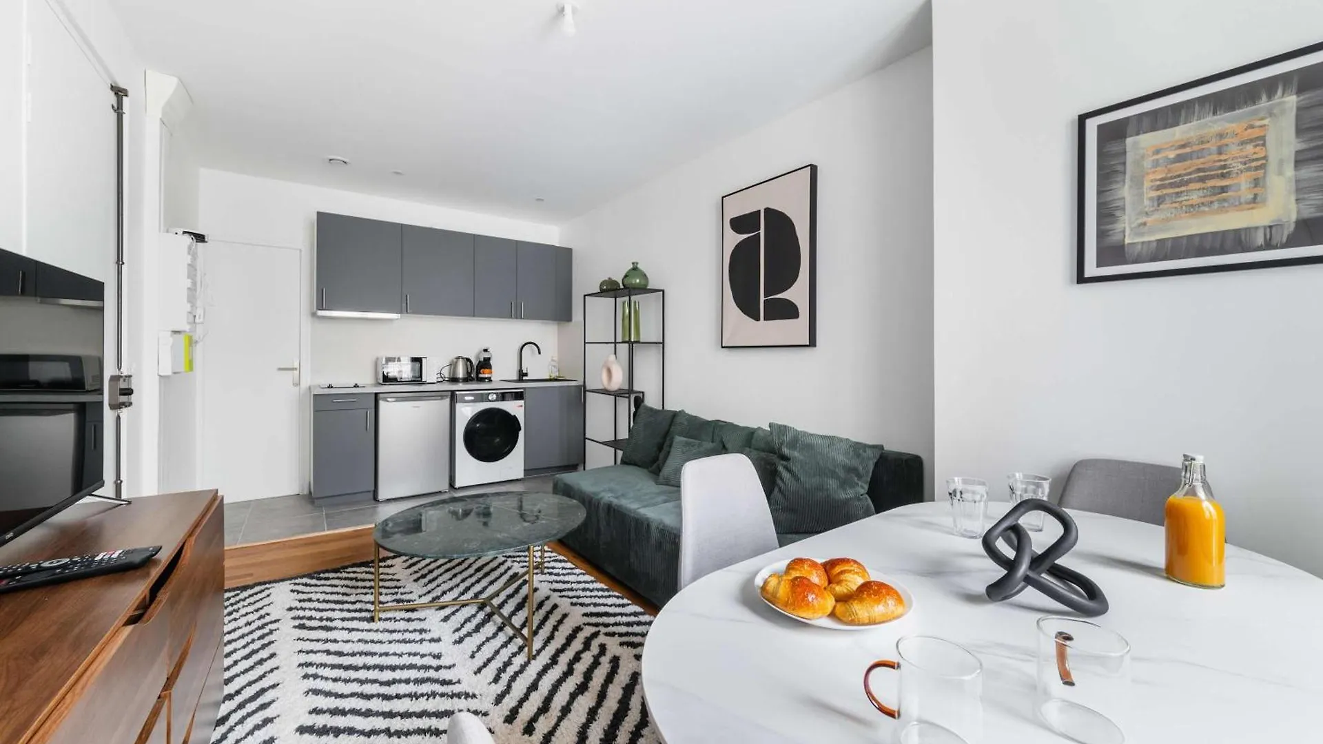 Cosy 2 Pieces Au Coeur Du 19E - 4P - Flat-Guest Apartment Paris